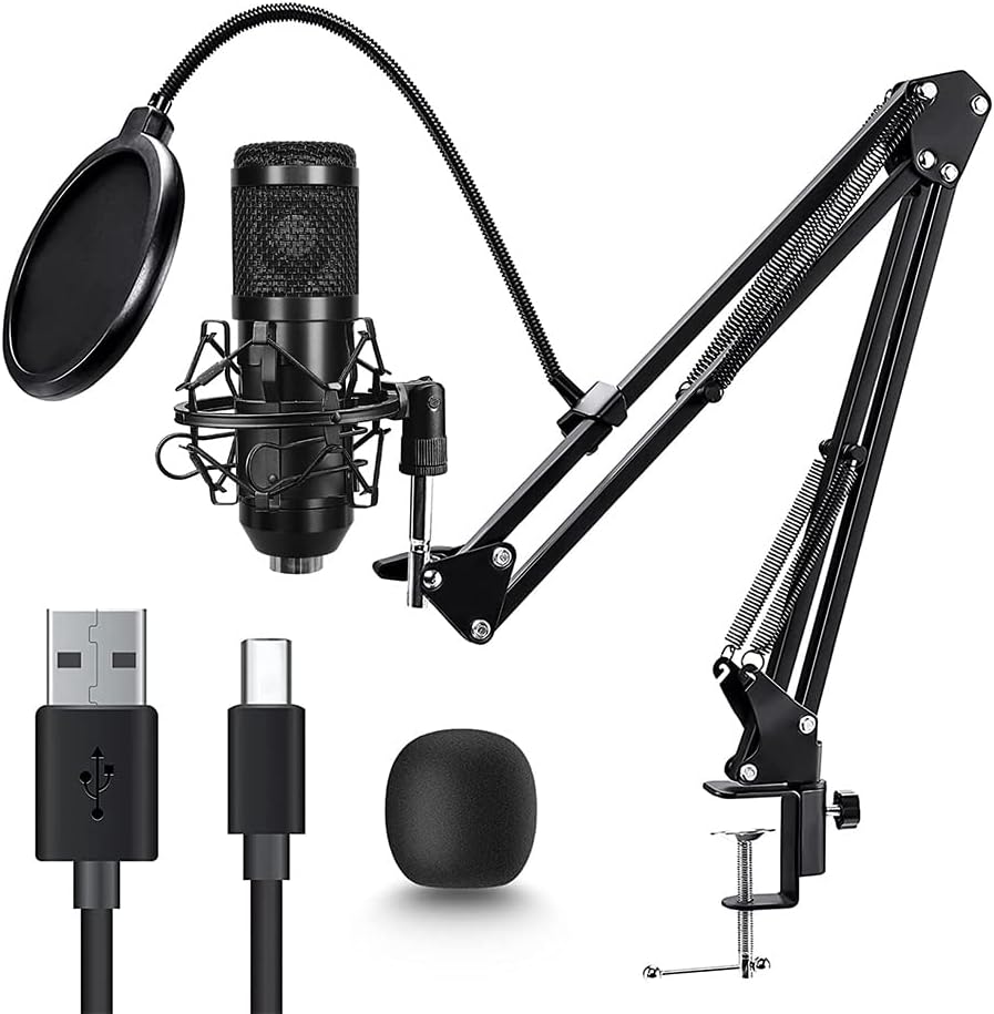 1 Unidades Micrófono Karaoke micrófono profesional de mano condensador -  VIRTUAL MUEBLES