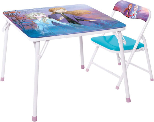 Disney Frozen Juego de mesa y silla de actividades para niños pequeños de 24 a