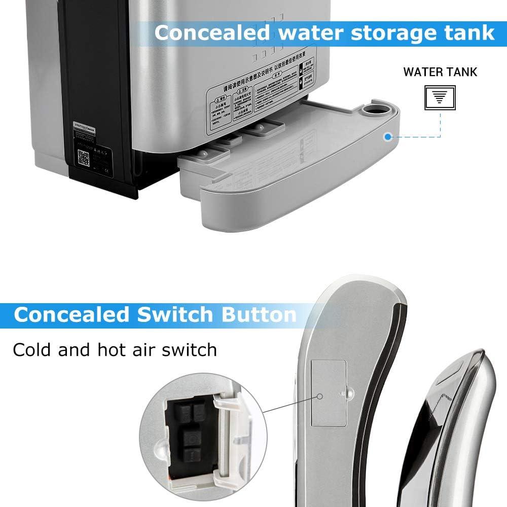 Secador de manos con filtro HEPA, secador de manos eléctrico de 110-130 V para - VIRTUAL MUEBLES