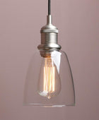 Yosoan Lámpara colgante industrial vintage, 1 lámpara, luz colgante en la