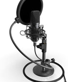 Micrófono de podcast para transmisión, grabación de voz, juegos, conferencias,