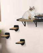 Hamaca para gatos con 3 escalones, estantes y perchas para gatos con 2 estantes