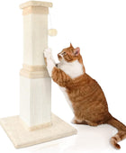 Poste rascador para gatos poste grande de 32 pulgadas para gatos y gatitos