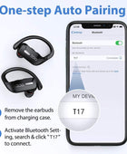 Auriculares inalámbricos Bluetooth 48H Play Back Auriculares in Ear Impermeable