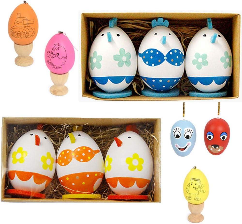 12pcs Huevos De Pascua, Huevos De Pascua De Plástico Impresos