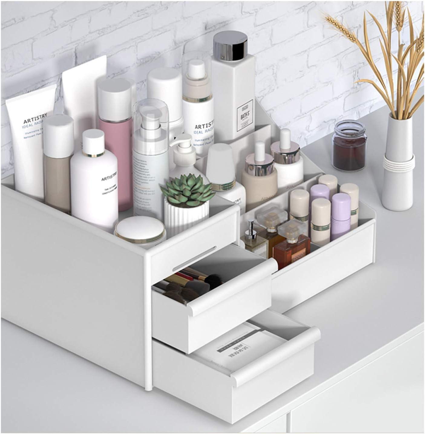 HASPINH Caja de almacenamiento de cosméticos de gran capacidad para maquillaje, - VIRTUAL MUEBLES