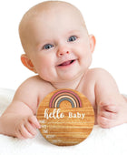 Letrero de madera para el nacimiento del bebé, letrero de nombre del bebé con - VIRTUAL MUEBLES