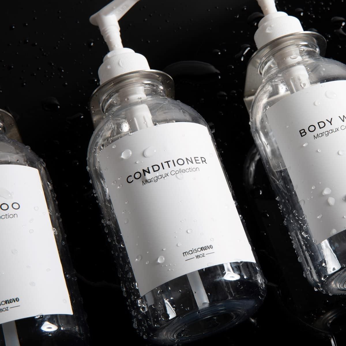 MaisoNovo Soporte adhesivo para botellas de jabón Soporte para botellas de - VIRTUAL MUEBLES