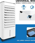 Aire acondicionado portátil, enfriador de aire evaporativo 3 en 1, enfriador de - VIRTUAL MUEBLES