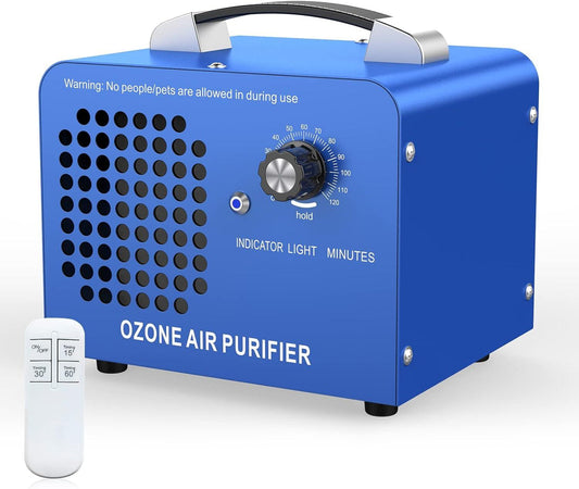Generador de ozono de 10000 mgh máquina portátil de ozono O3 con control remoto - VIRTUAL MUEBLES