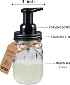 Juego de accesorios de baño Mason Jar (paquete de 4) Dispensador de jabón - VIRTUAL MUEBLES