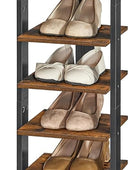 Zapatero vertical, organizador de almacenamiento de zapatos de 9 niveles,