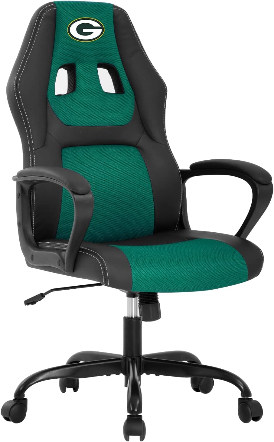 Sillas de escritorio de oficina, silla de cuero para computadora, silla  ergonómica, silla de juegos, cómoda silla giratoria de altura ajustable,  silla