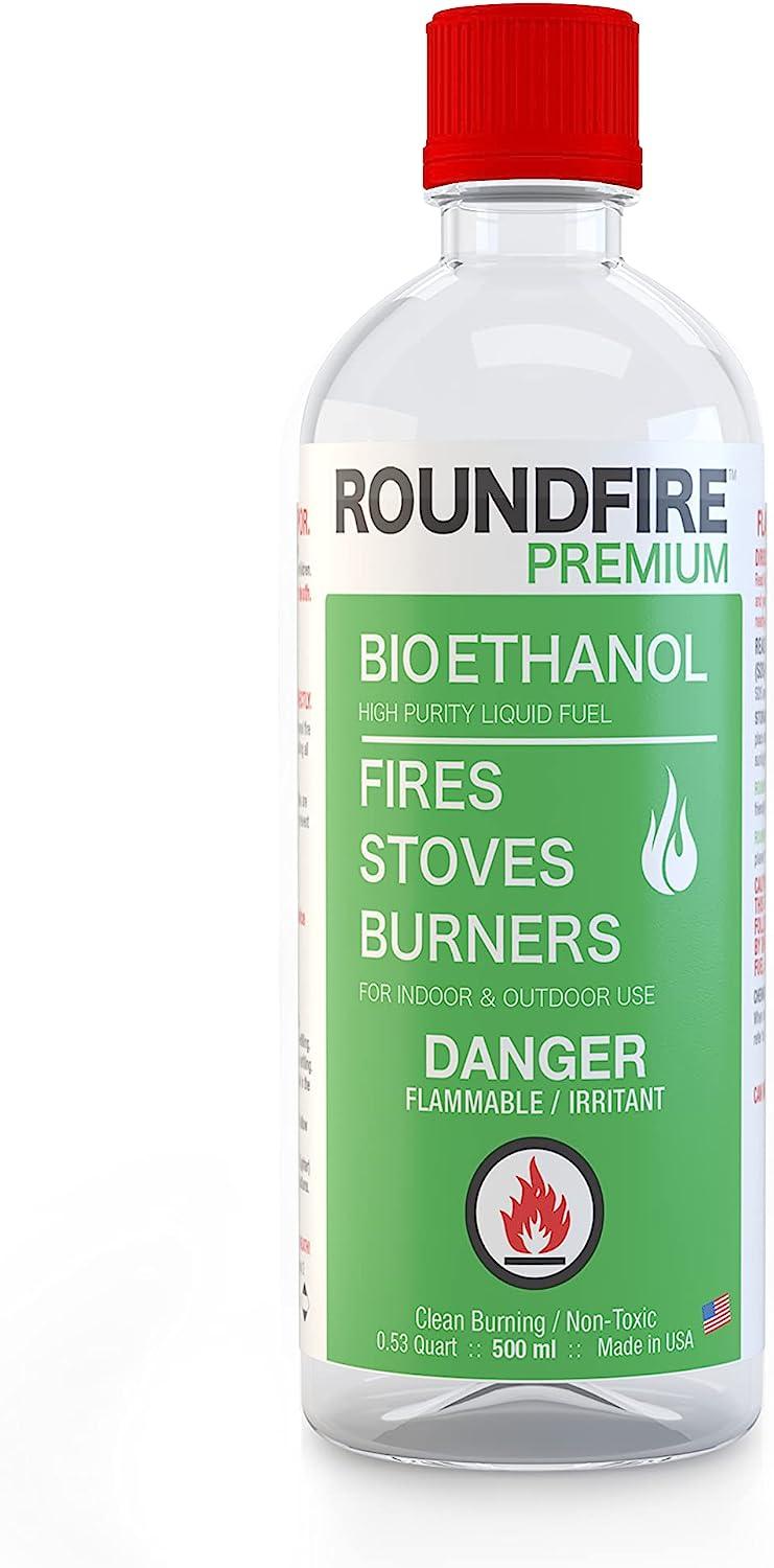 Element4 Bioetanol 5 litros sin olor – Bioetanol Premium 96,6% – Apto para  todas las chimeneas de etanol (bioetanol chimenea interior y bioetanol) –  Tiempo de combustión óptimo : : Bricolaje y herramientas