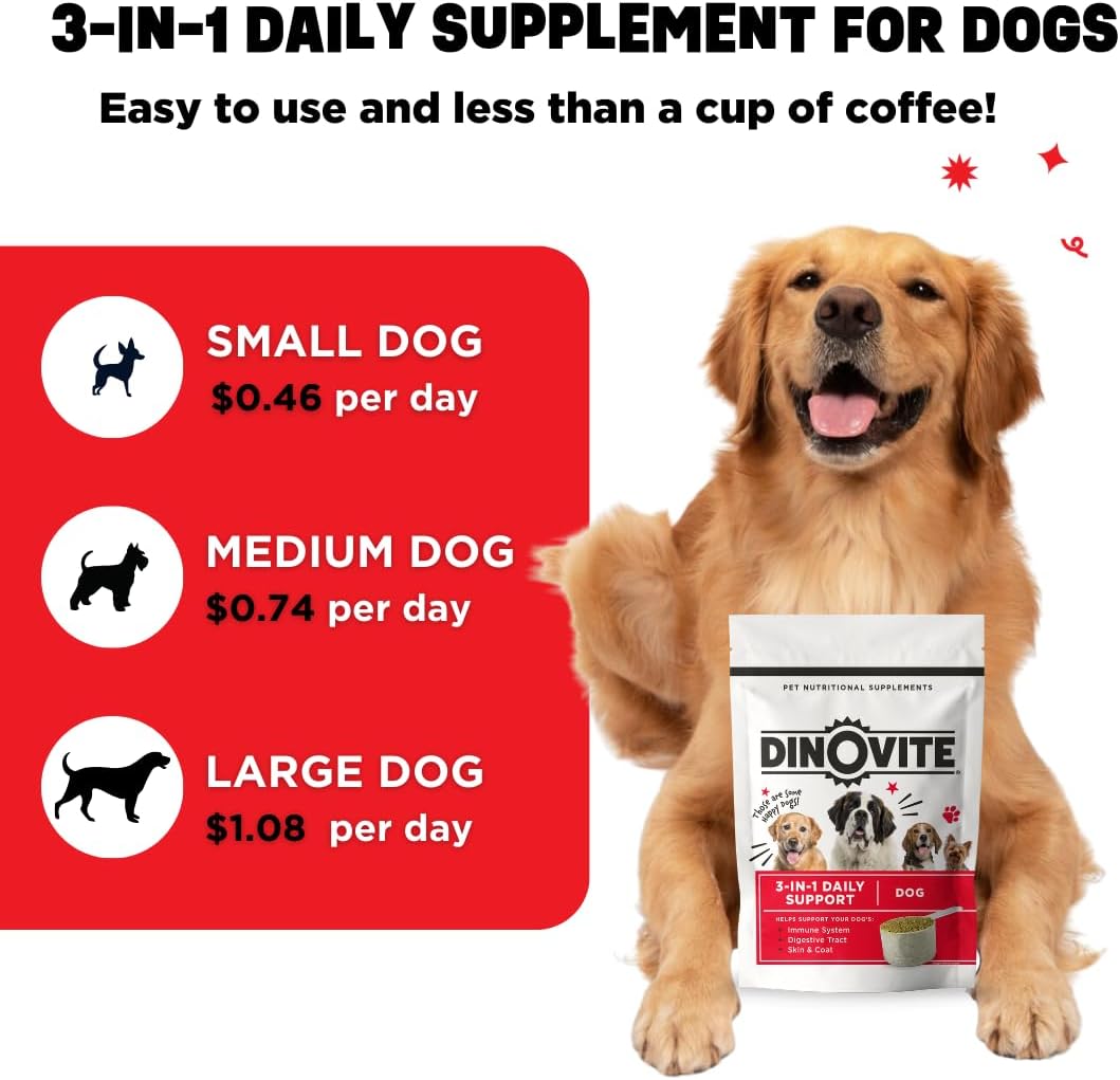 Suplemento probiótico para perros Omega 3 para perros Alivio de puntos