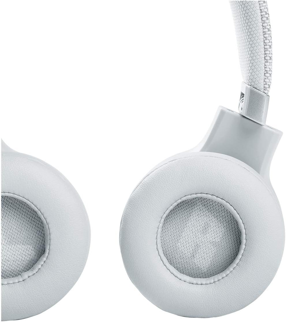  JBL Live 460NC - Auriculares inalámbricos con cancelación de  ruido, batería de larga duración y control de asistente por voz, color  blanco : Electrónica