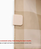 Paquete de 4 clips de protección contra salpicaduras de ducha, clips - VIRTUAL MUEBLES