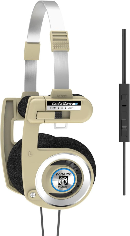 Porta Pro Edición Limitada Rhythm Beige Auriculares en la oreja, micrófono en