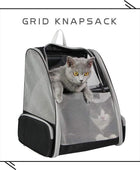 Innovadora mochila de burbujas Traveler para gatos y perros (negro)