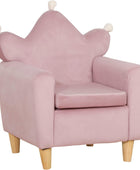 Sofá suave para niños, sillón individual para niños con marco fuerte, lindo