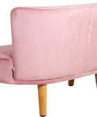 Sofá para niños sofá de bebé sofá de 2 plazas sofá para niños con patas sólidas