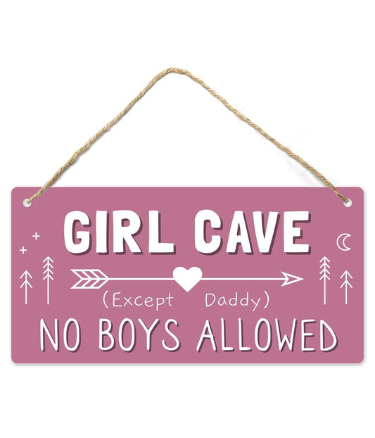 Letrero de cueva de niña, decoración de habitación de niñas para dormitorio, - VIRTUAL MUEBLES