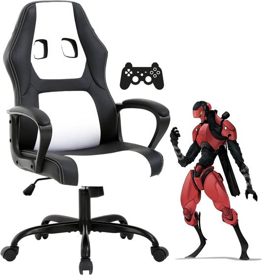 Silla de juegos para computadora, silla de oficina para adultos, adolescentes y