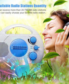 SY-910 Radio de ducha impermeable portátil de 5 niveles Mini radio de ducha AM - VIRTUAL MUEBLES