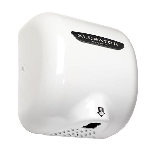XLERATOR XL-W Secador automático de manos de alta velocidad con tapa blanca, - VIRTUAL MUEBLES