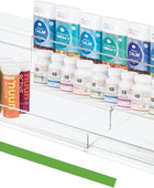 mDesign Bandeja organizadora de almacenamiento de vitaminas de plástico - VIRTUAL MUEBLES