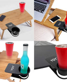 YOY Soporte para vasos de bebida, clip para mesa de escritorio, soporte para - VIRTUAL MUEBLES