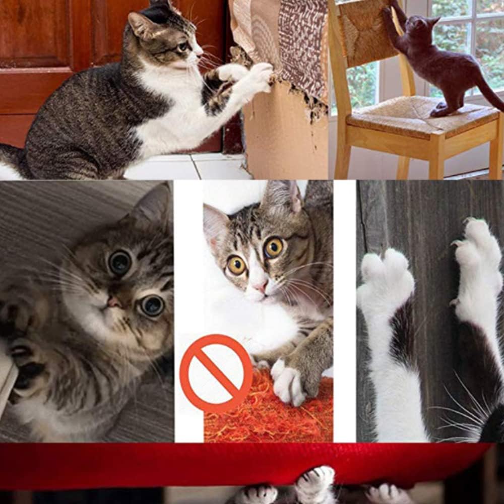 SPOWAY Rascador Para Gatos,Tapete rascador para gatosProtector de esquina  para sofá o sillón para evitar