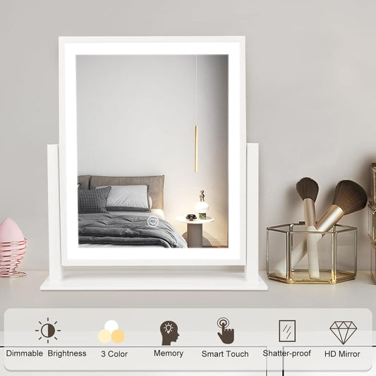 Tocador con espejo en el dormitorio: foto, tocador o enrejado con luz