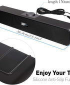 Altavoces de computadora altavoz USB de escritorio con cable mini altavoz