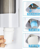 LBTING Dispensador de tazas enfriador de agua, soporte de taza tipo tirón, apto - VIRTUAL MUEBLES