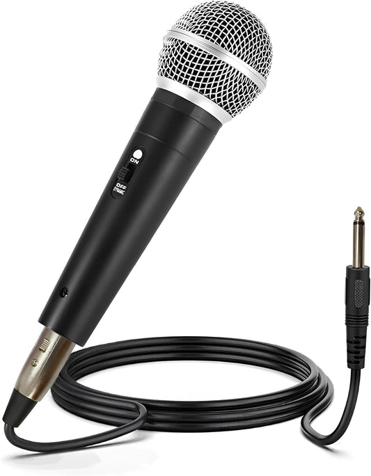 Micrófono con cable, micrófono de karaoke, micrófono de mano para cantar,