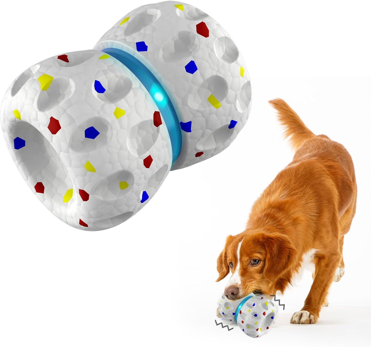 BENTOPAL Pelotas de juguete para perros, bolas flotantes rebotantes, b -  VIRTUAL MUEBLES