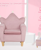 Sofá suave para niños, sillón individual para niños con marco fuerte, lindo
