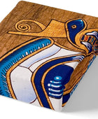 Juego de funda de edredón egipcia, estilo egipcio, con ojos azul marino, para