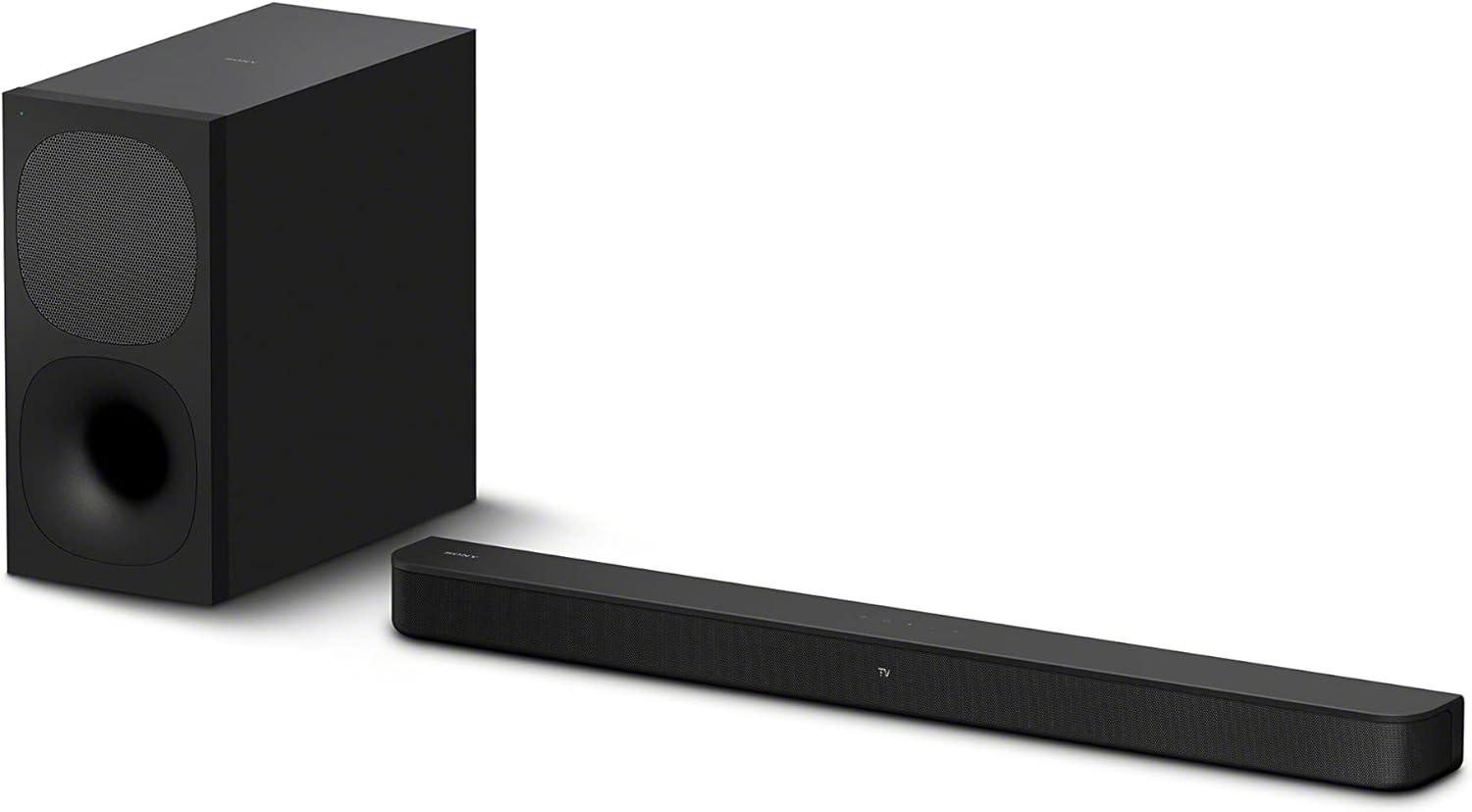 Barra de sonido HT-S400 de 21 canales con potente subwoofer inalámbrico sonido