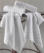 Juego de 4 toallas para las manos de 16 x 29 pulgadas, algodón turco de calidad - VIRTUAL MUEBLES