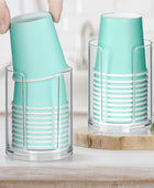 Dispensador de vasos de baño, soporte desechable para vasos de enjuague bucal - VIRTUAL MUEBLES
