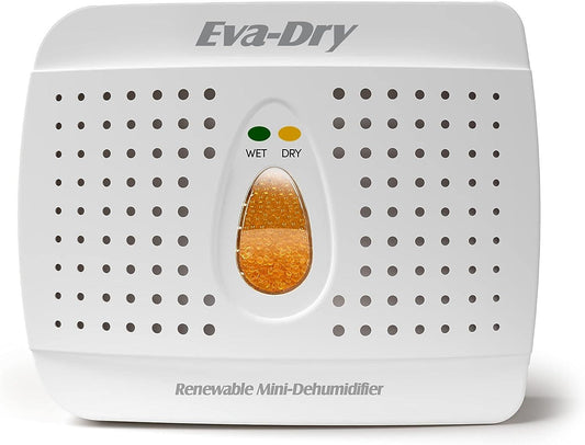 Eva-dry E-333 Mini deshumidificador, paquete de 1, arena blanca - VIRTUAL MUEBLES