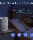 MOOKA Purificadores de aire para dormitorio y hogar, filtro HEPA H13 Protable - VIRTUAL MUEBLES