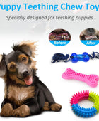 Juguetes masticables de dentición para cachorros paquete de 15 juguetes