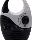 Radio de ducha impermeable, portátil, a prueba de salpicaduras, mini altavoz de - VIRTUAL MUEBLES
