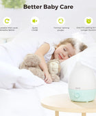 Humidificadores de niebla fría y cálida 3 en 1 para bebé, difusor de llenado - VIRTUAL MUEBLES