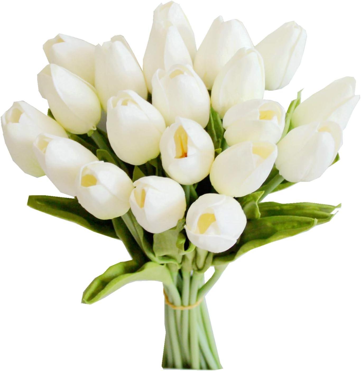 Mandy's Tulipanes artificiales de seda de 13.5pulgadas, al por mayor p -  VIRTUAL MUEBLES