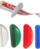4EZ Tubo de plástico exprimidor Dispensador de pasta dental Holder Rolling - VIRTUAL MUEBLES