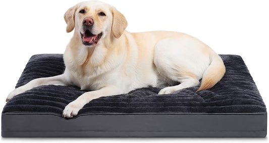 Cama extragrande para perros lavable con funda extraíble impermeable, cama para